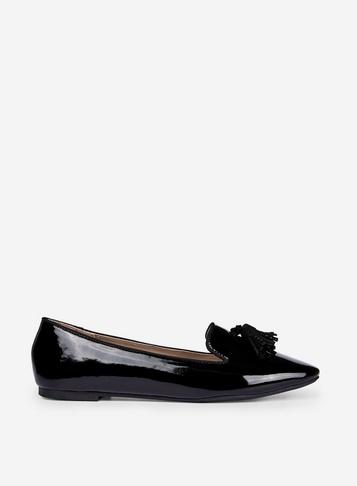 Dorothy Perkins Black Petal Ballerina Pumps