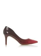 *head Over Heels By Dune Red Aisla Ladies Court Shoes