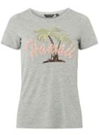 Dorothy Perkins Grey Hawaii Sequin Motif T-shirt