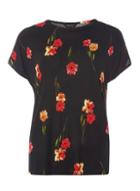 Dorothy Perkins Black Floral T-shirt