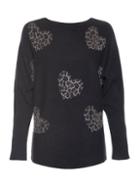Dorothy Perkins *quiz Black Batwing Jumper