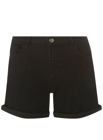 Dorothy Perkins *tall Black Denim Shorts