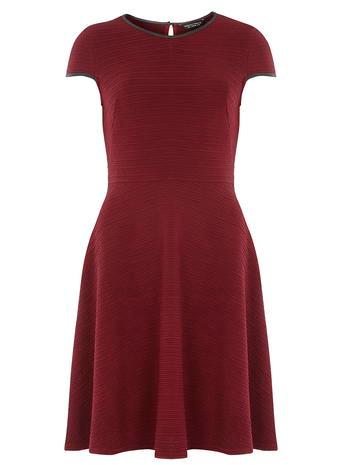 Dorothy Perkins Burgandy Ottoman Dress
