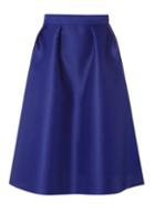 Dorothy Perkins Cobalt Satin Full Skirt