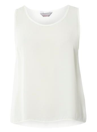 Dorothy Perkins Petite Ivory Built Up Cami Top