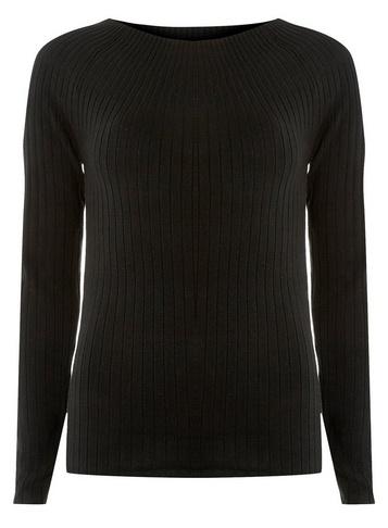 Dorothy Perkins Black Bardot Jumper