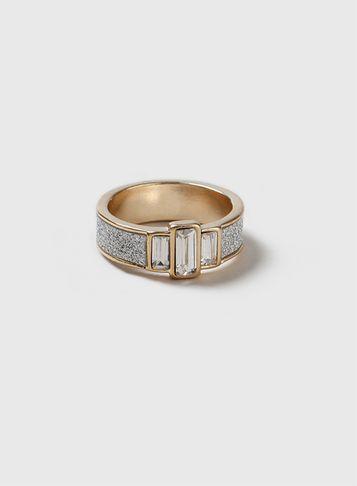 Dorothy Perkins Rhinestone Glitter Ring