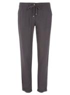Dorothy Perkins Charcoal Twill Trousers