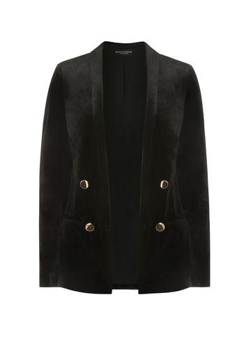 Dorothy Perkins Black Velvet Blazer