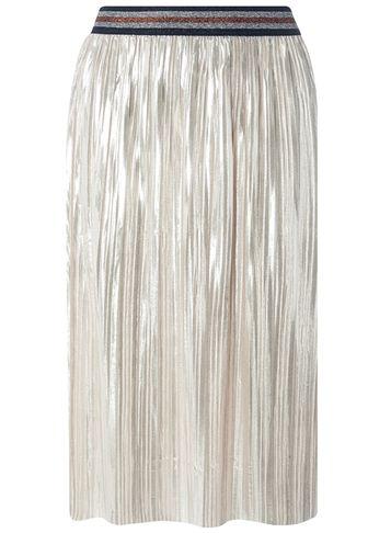 Dorothy Perkins *vila Silver Plisse Skirt