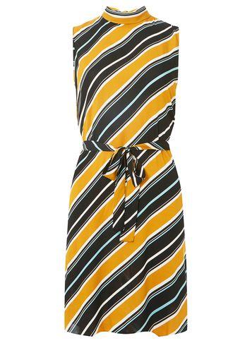 Dorothy Perkins Multi Coloured Striped Mini Shift Dress