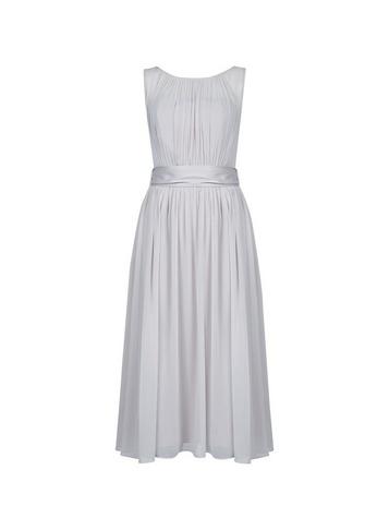 *showcase Petite Grey 'bethany' Skater Dress
