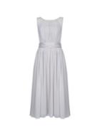 *showcase Petite Grey 'bethany' Skater Dress