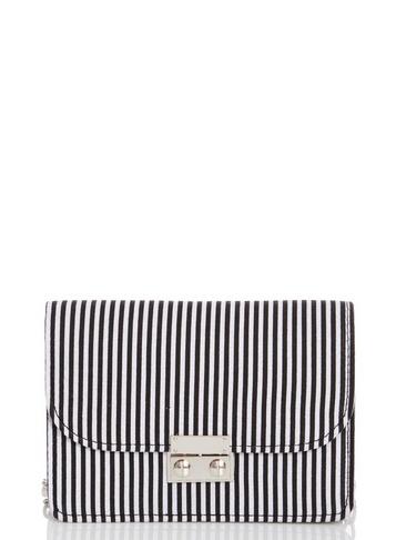 *quiz Multi Coloured Clutch Bag