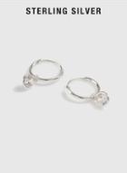 Dorothy Perkins Silver Cubic Zirconia Mini Earrings
