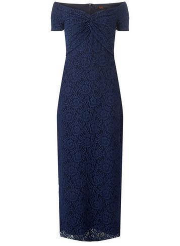 Dorothy Perkins *scarlett B Blush Sequin Bardot Maxi Dress