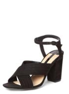 Dorothy Perkins Black 'spring' Cross Over Sandals