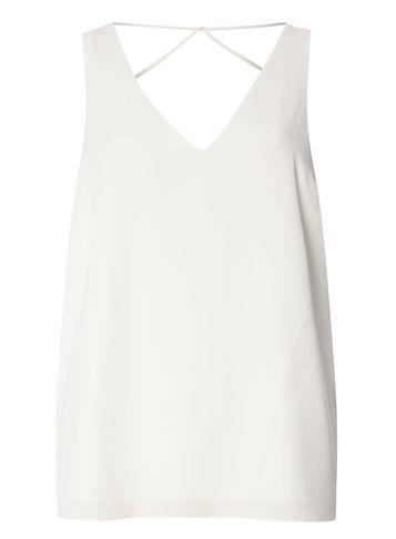 Dorothy Perkins Ivory Cross Back Top