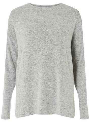 Dorothy Perkins *tall Grey Split Jumper