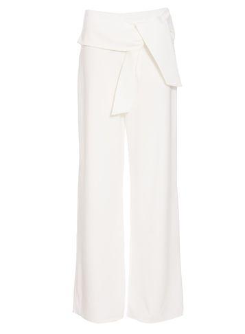 Dorothy Perkins *cream Crepe Wide Leg Trousers