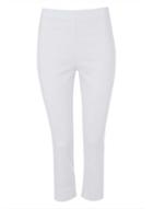 Dorothy Perkins *roman Originals White Cropped Trousers