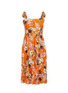 Dorothy Perkins Orange Floral Camisole Dress