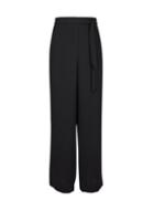 Dorothy Perkins *tall Black Cropped Palazzo Trousers