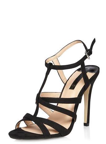 Dorothy Perkins Black 'bexi' Strappy Sandals