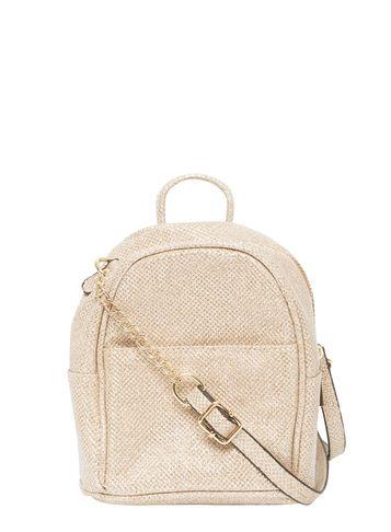 Dorothy Perkins Gold Glitter Mini Cross Body Bag