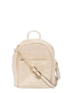 Dorothy Perkins Gold Glitter Mini Cross Body Bag