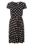 Dorothy Perkins *billie & Blossom Monochrome Spotted Skater Dress
