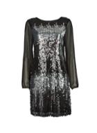 *billie & Blossom Black Rainbow Shift Dress