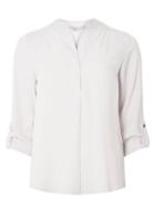 Dorothy Perkins Petite Silver Roll Sleeve Shirt