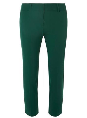Dorothy Perkins Petite Green 'naples' Ankle Grazer Trousers