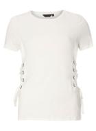 Dorothy Perkins Ivory Corset Tee