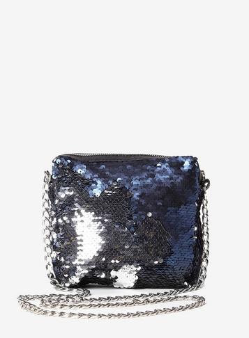 Dorothy Perkins *pieces Gunmetal 'kajsa' Cross Body Bag