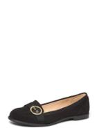 Dorothy Perkins Black 'lavender' Buckle Loafers