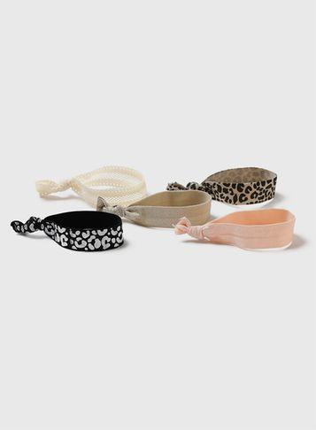 Dorothy Perkins Black Animal Print Hair Band Pack