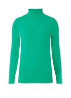 Dorothy Perkins Bright Green Roll Neck Jumper