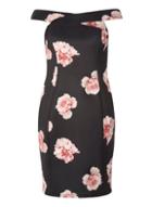 Dorothy Perkins Petite Floral Bardot Dress