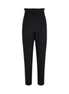 Dorothy Perkins *black Paperbag Trousers