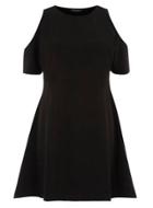 Dorothy Perkins Black Cold Shoulder Dress