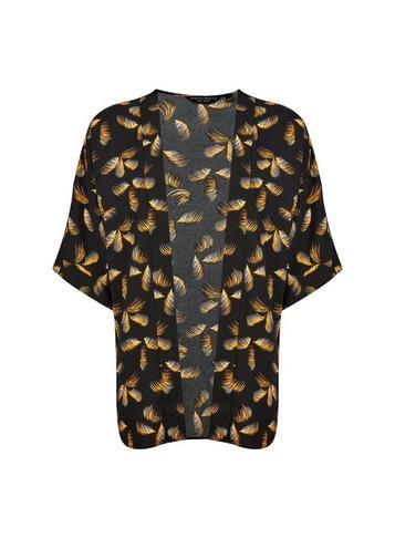 Dorothy Perkins Black Feather Cover Up