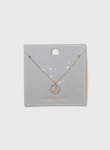 Dorothy Perkins Capricorn Horoscope Necklace
