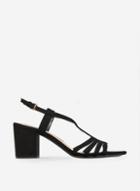 Dorothy Perkins Black Silene Block Heel Sandals