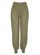 Dorothy Perkins *izabel London Khaki Deep Harem Pants