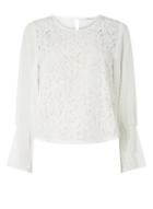 *only White Lace Top