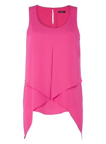 Dorothy Perkins *roman Originals Asymmetric Hem Top