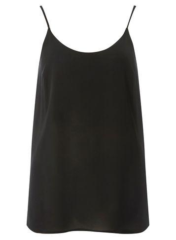 Dorothy Perkins *tall Black Scoop Neck Camisole Top