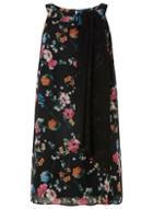 Dorothy Perkins *billie & Blossom Curve Black Trapeze Dress